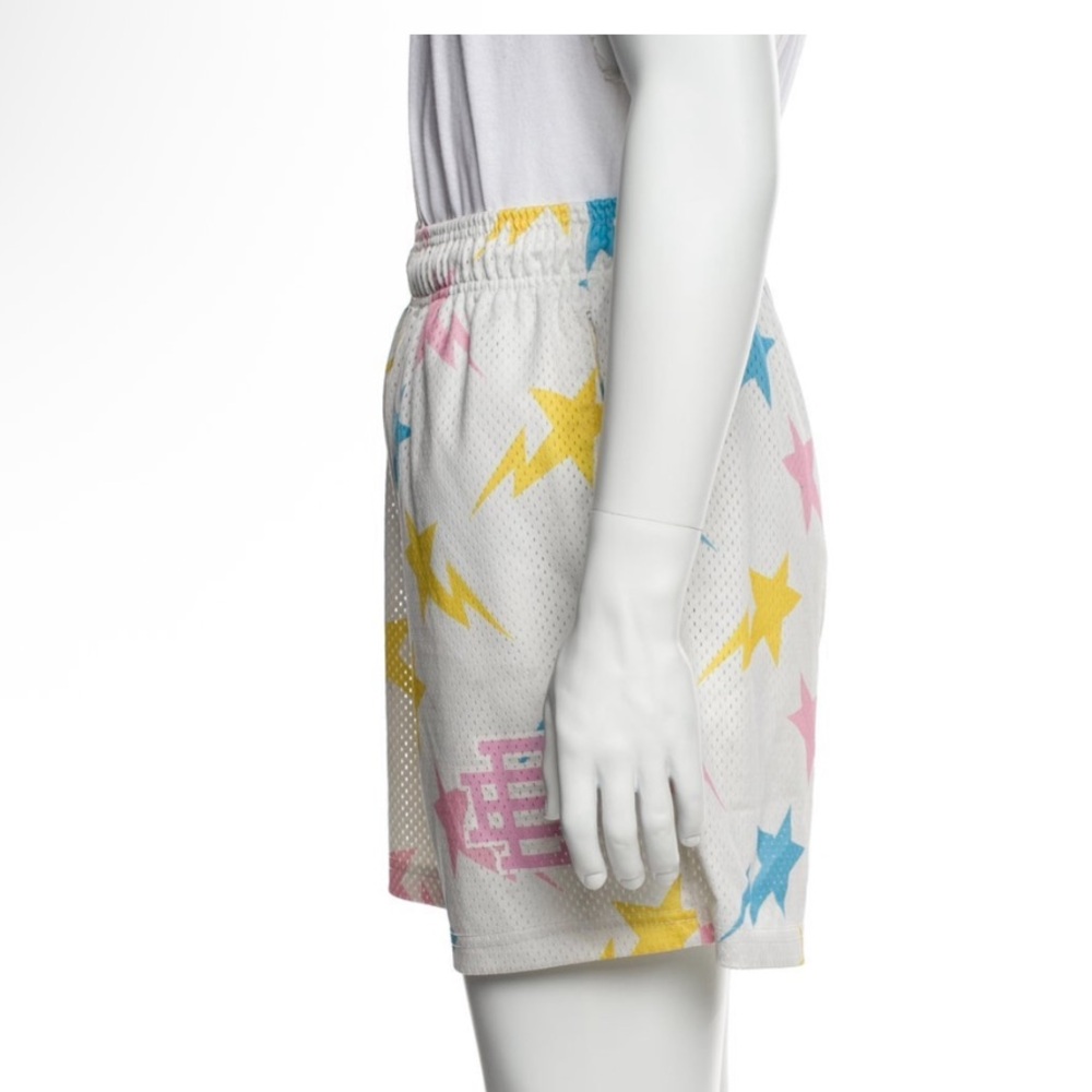 Eric Emanuel Lightning Bolt Patterned Shorts - image 1